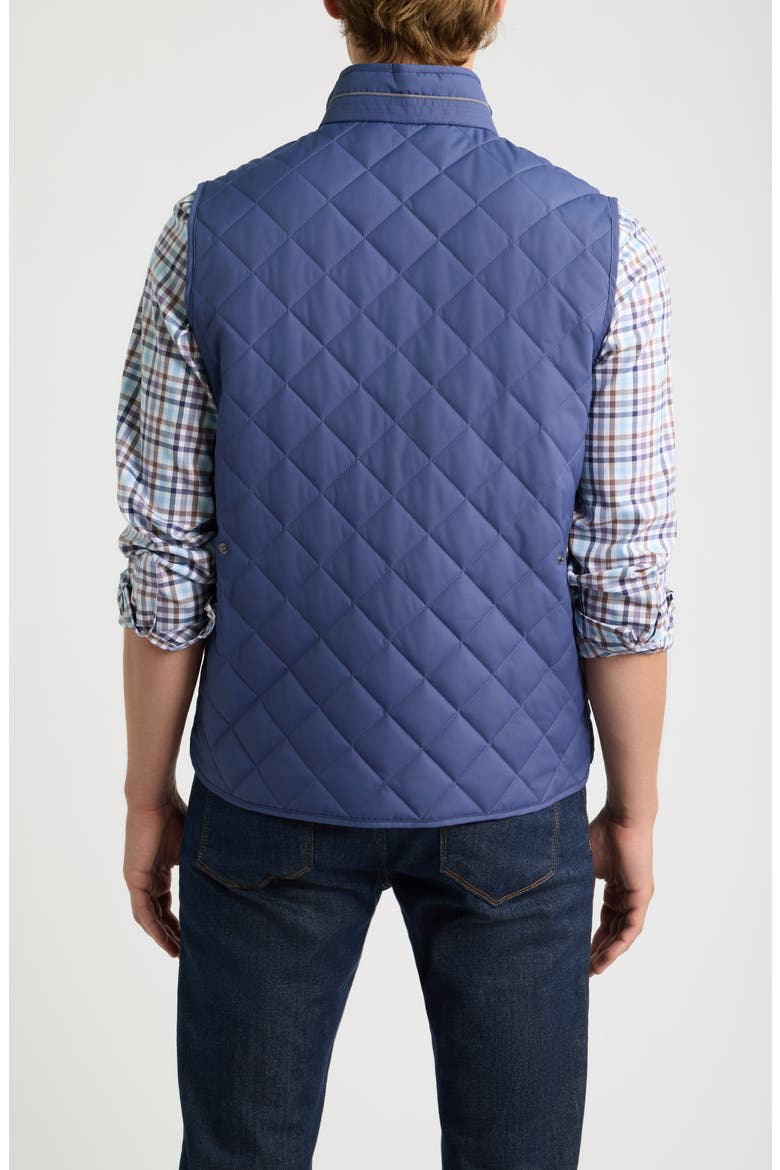 Essex Quilted Vest, Alternate, color, CROWN BLUE