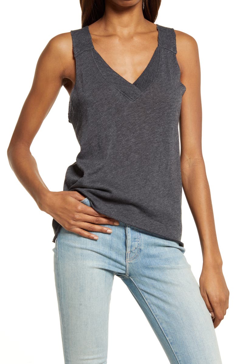Treasure & Bond Textured Tank, Main, color, 