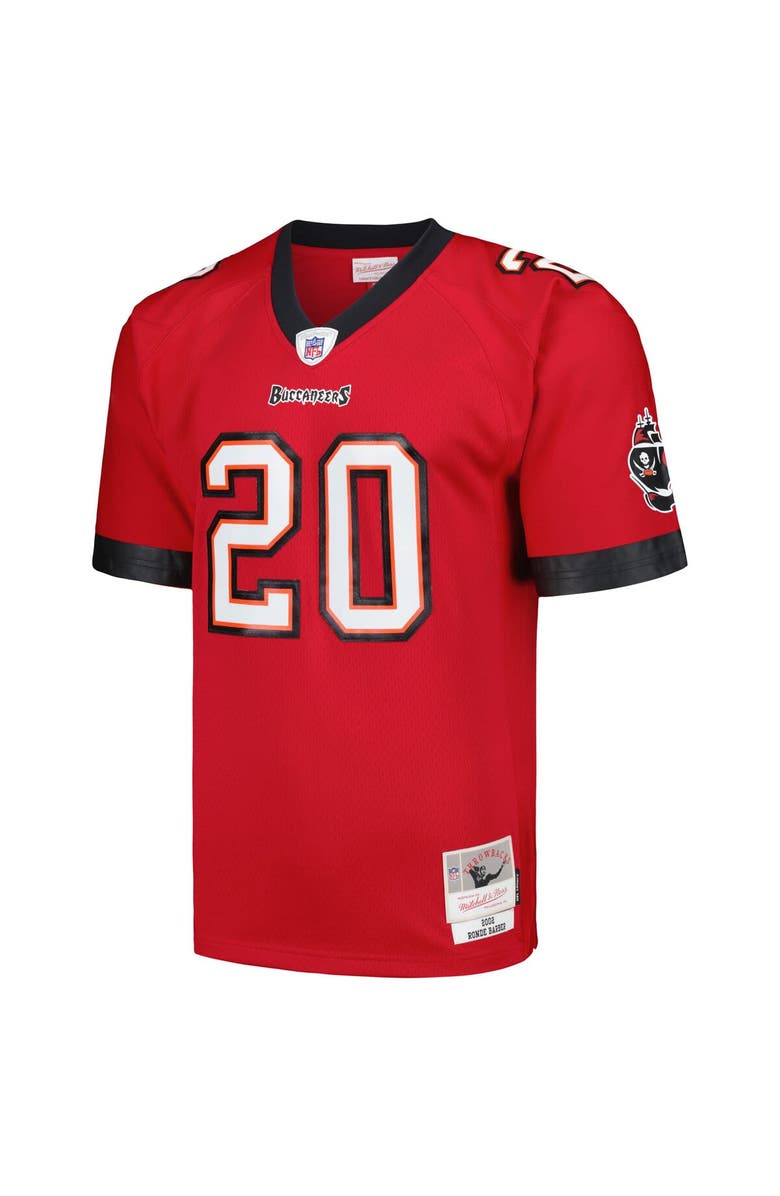 Mitchell & Ness Men's Mitchell & Ness Ronde Barber Red Tampa Bay Buccaneers Legacy Replica Jersey, Alternate, color, Red