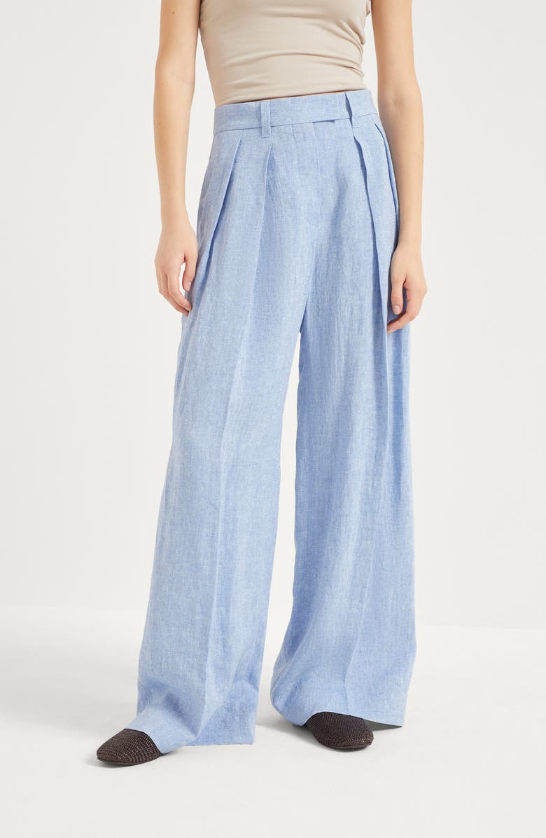 Brunello Cucinelli Sartorial Wide trousers, Alternate, color,