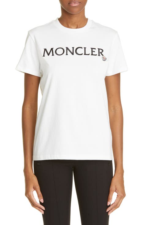 Tシャツ・カットソー MONCLER Women Tops I10988C00004829JP035 WHITE Women's Moncler Tops | Nordstrom