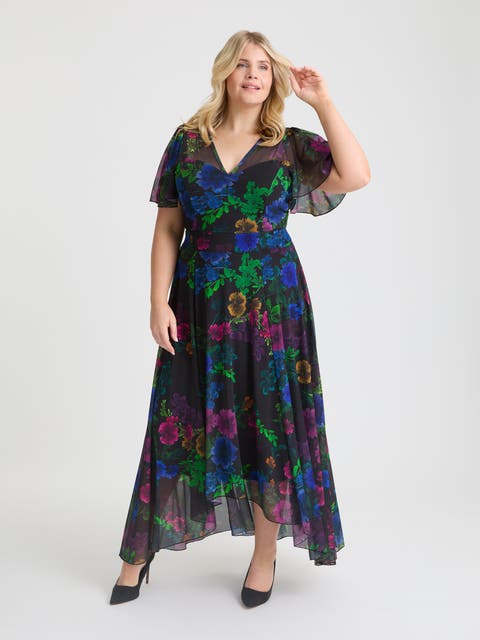 Tilly Floral Sweetheart Dress