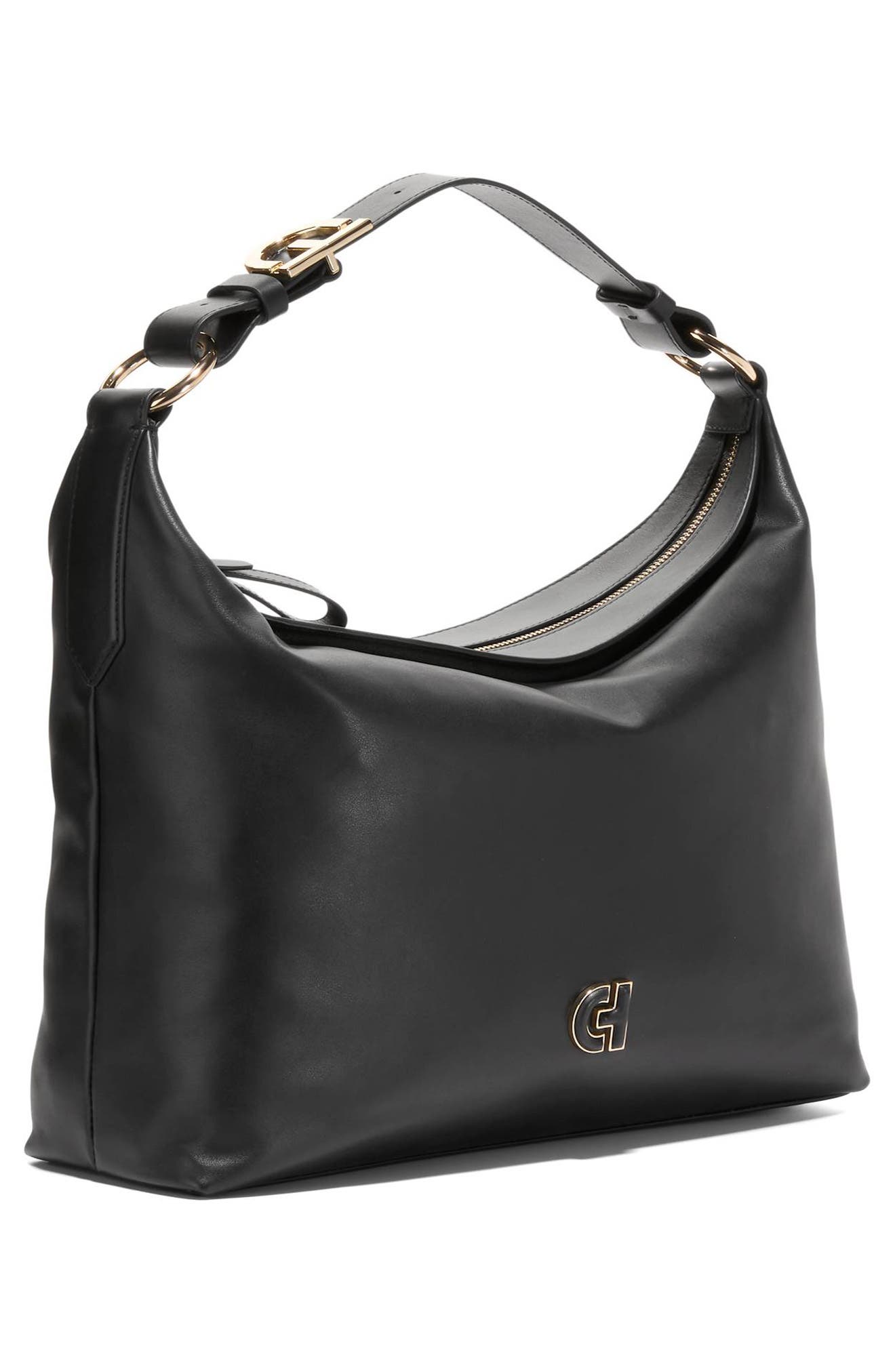 Cole Haan Kamila Leather Hobo Bag, Alternate, color, 