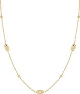 Bony Levy 14K Gold Station Necklace