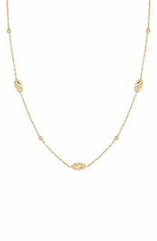 Bony Levy 14K Gold Station Necklace
