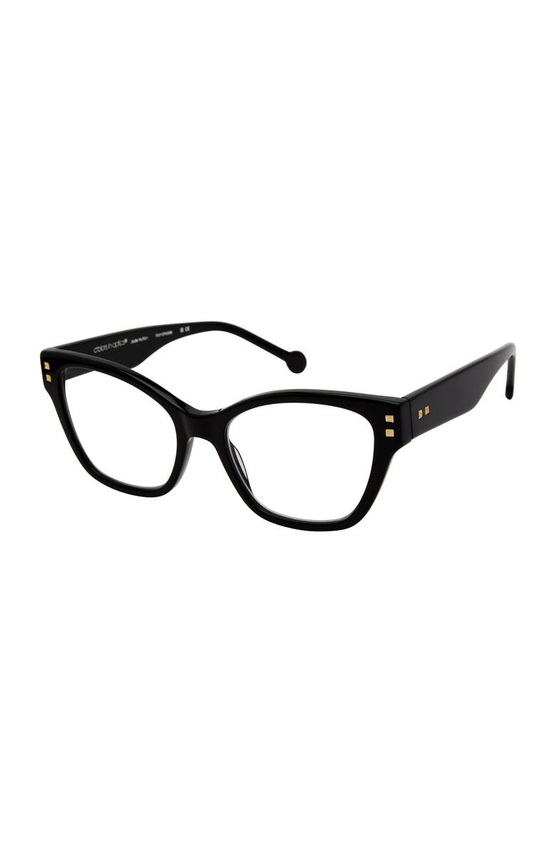 Colors In Optics Dakota Reading Glasses, Main, color, Black