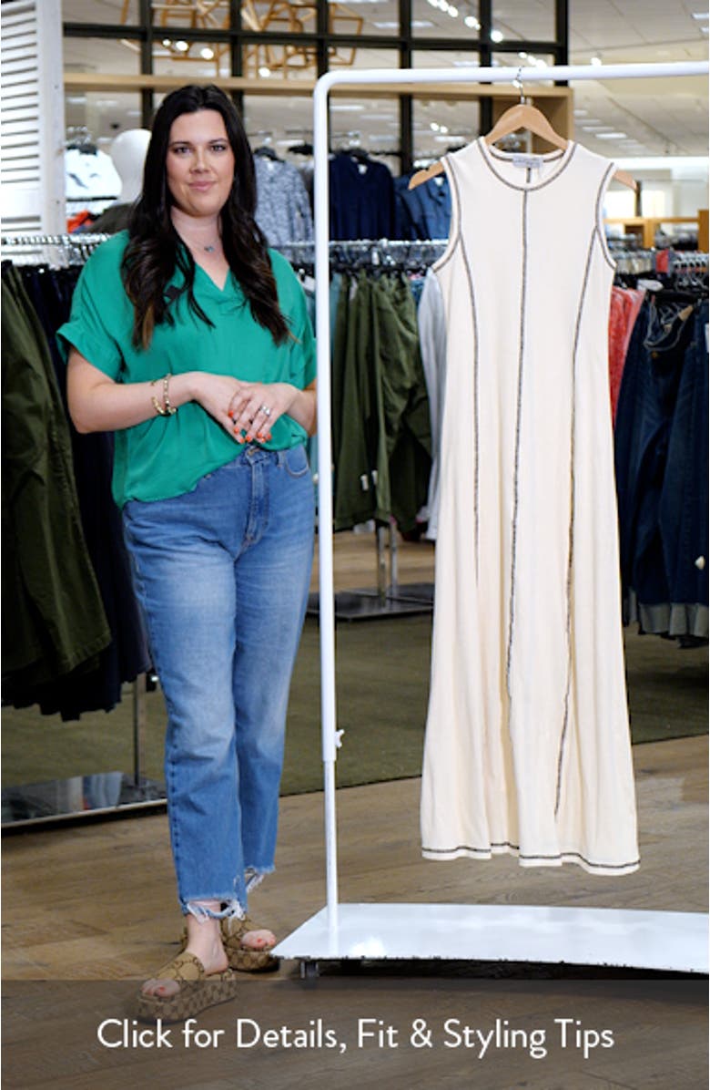 Mae Sleeveless Maxi Dress, sales video thumbnail