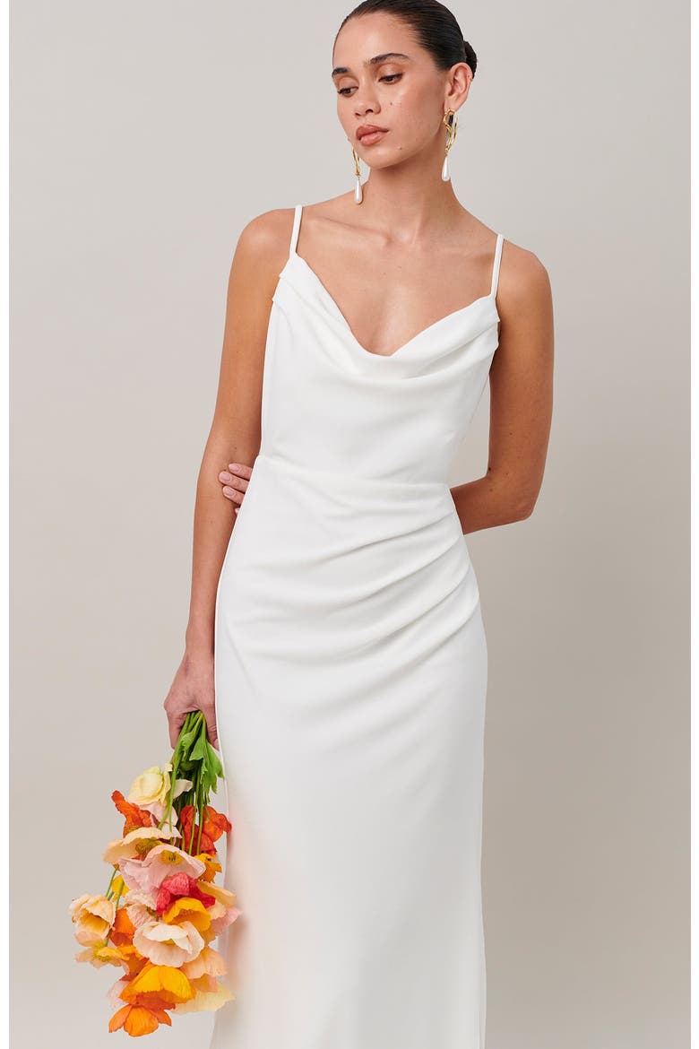 Araminta Gown, Alternate, color, White