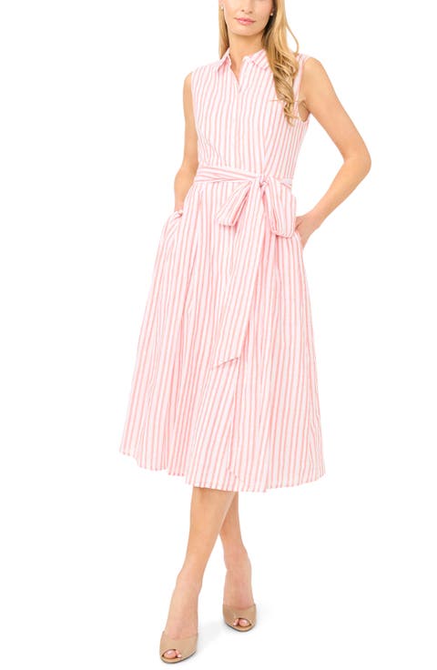 Charlie Stripe Seersucker Midi Dress