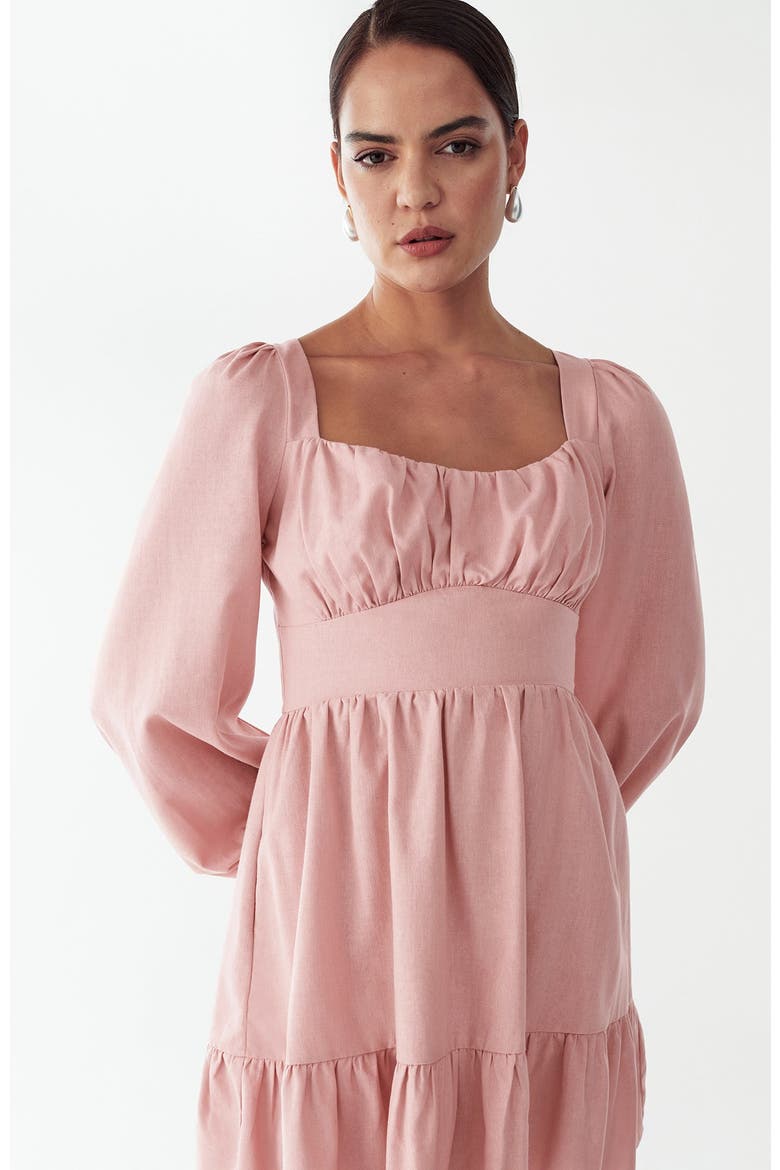 Wrenn Mini Dress, Alternate, color, Baby Pink