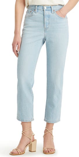 Levi's® 501® High Waist Crop Straight Leg Jeans | Nordstromrack