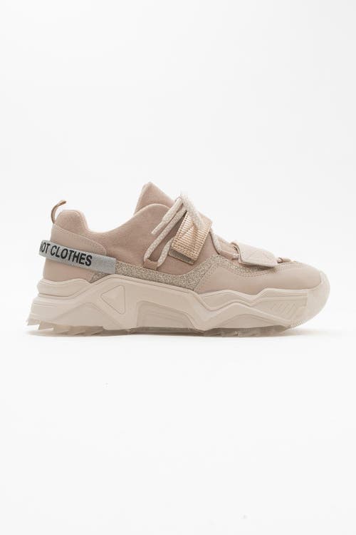 Prologue Shoes Lulen Velcro Sport Sneakers In Neutral