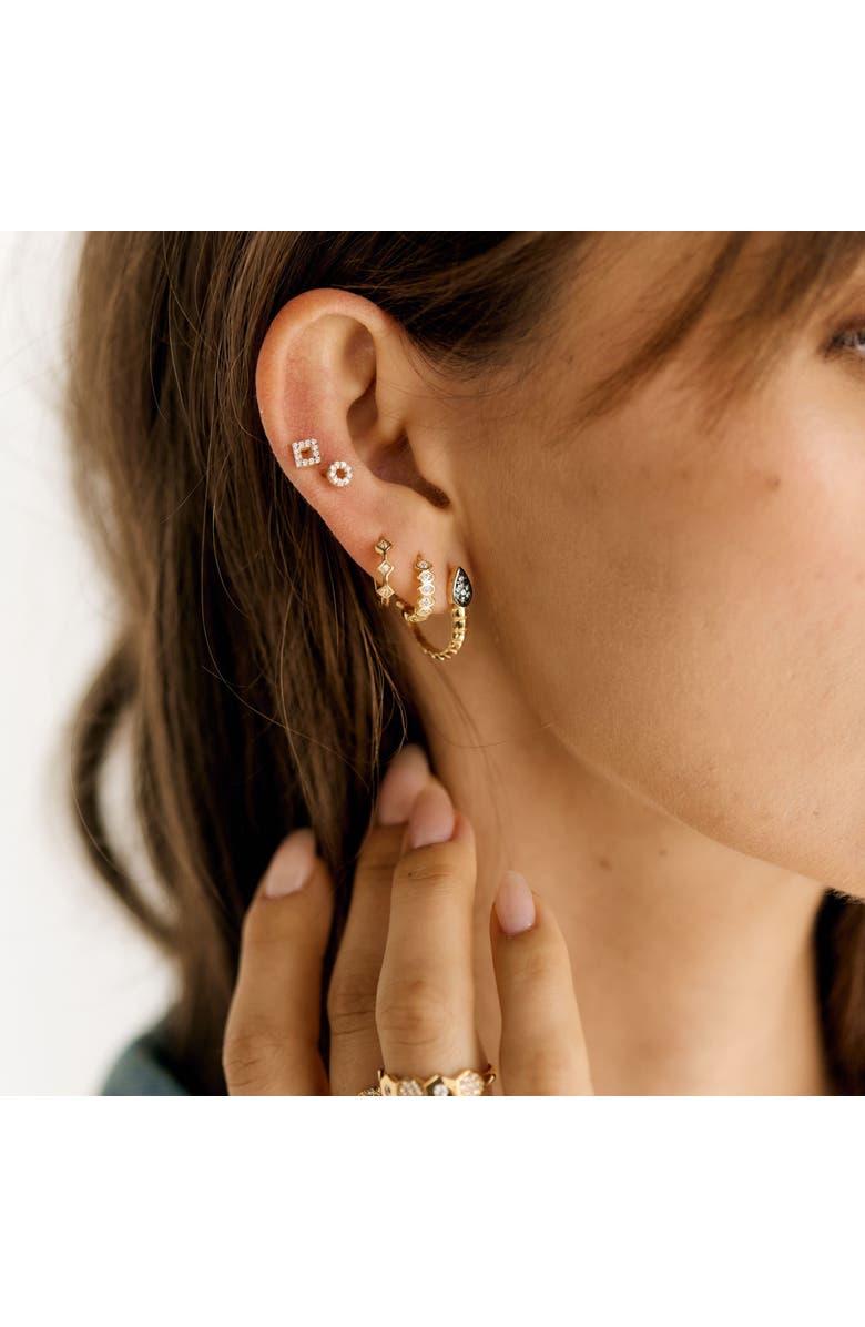 Mazin Jewels Serpent Earrings, Alternate, color, Gold