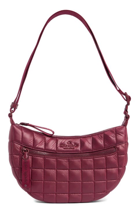 camden quilted large sling bag