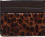 Madewell Leopard Print Card Case