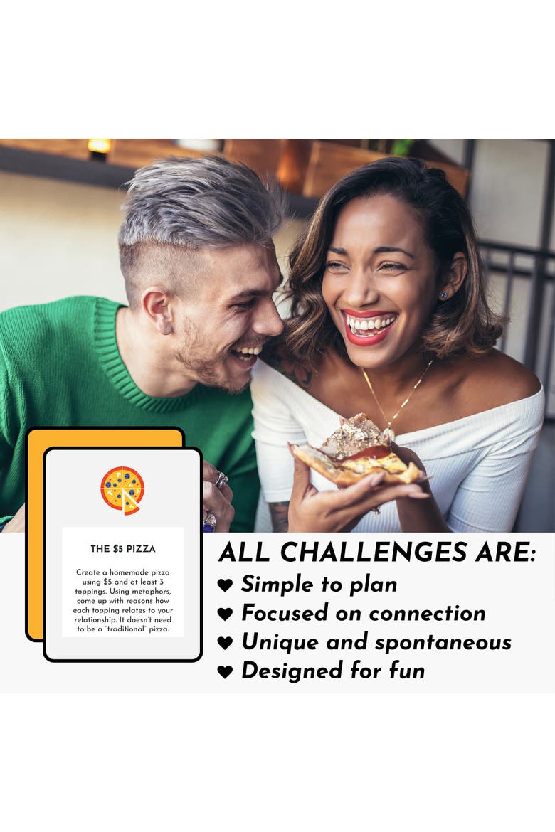 Out On The Town Scratch Off Date Night Challenges, Alternate, color, Multicolored