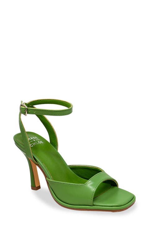 Open Toe Ankle Strap Sandal (Women)