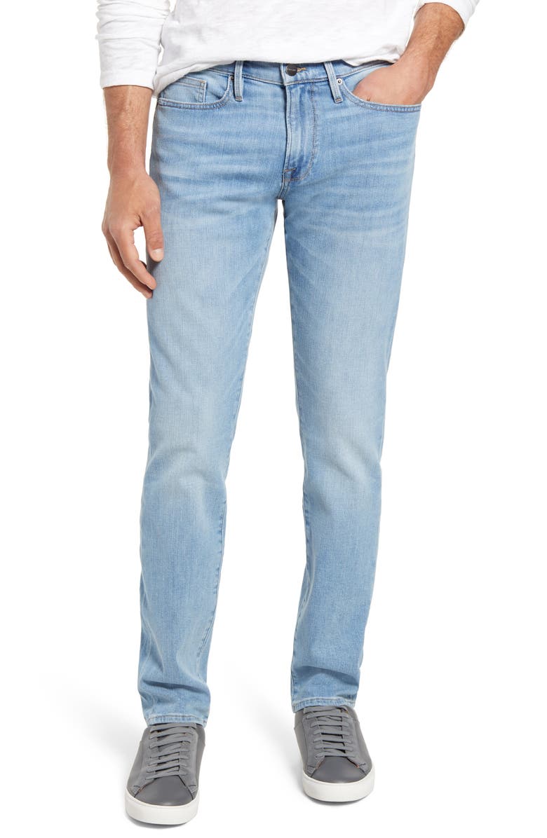 FRAME L'Homme Slim Straight Fit Jeans, Main, color, Encinitas