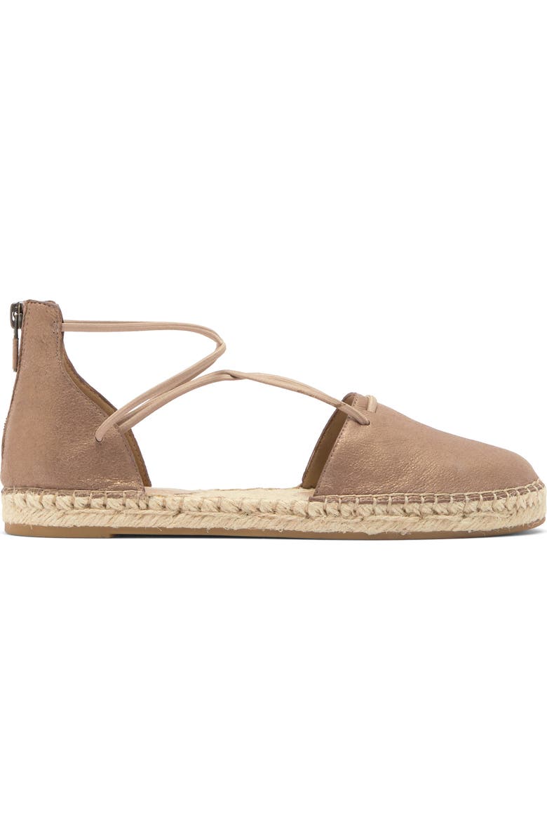 Eileen Fisher Lace Espadrille, Alternate, color, Platinum