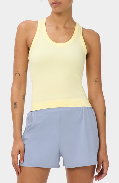 Athlete Seamless Workout Crop Tank