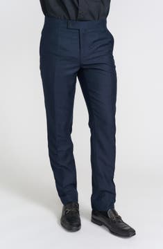 Slim FIt Navy Tuxedo Pants - 30-34" Inseam