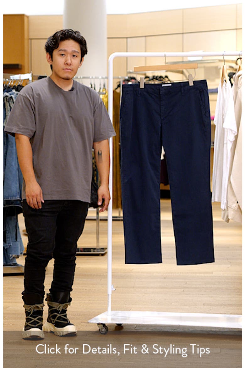 Slim Fit Stretch Cotton Chinos video