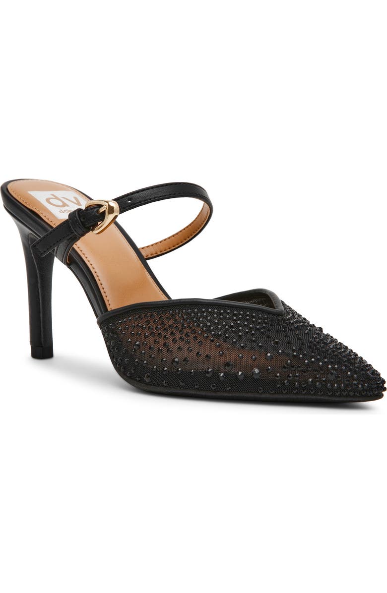 DV by Dolce Vita Elleganza Mary Jane Mule, Main, color, Black Shiny