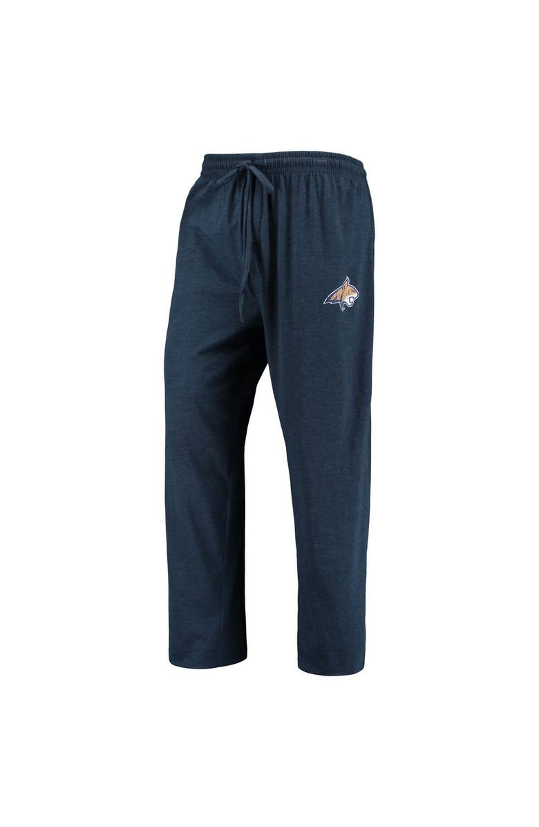 CONCEPTS SPORT Men's Concepts Sport Navy/Heathered Charcoal Montana State Bobcats Meter Long Sleeve T-Shirt & Pants Sleep Set, Alternate, color, Navy