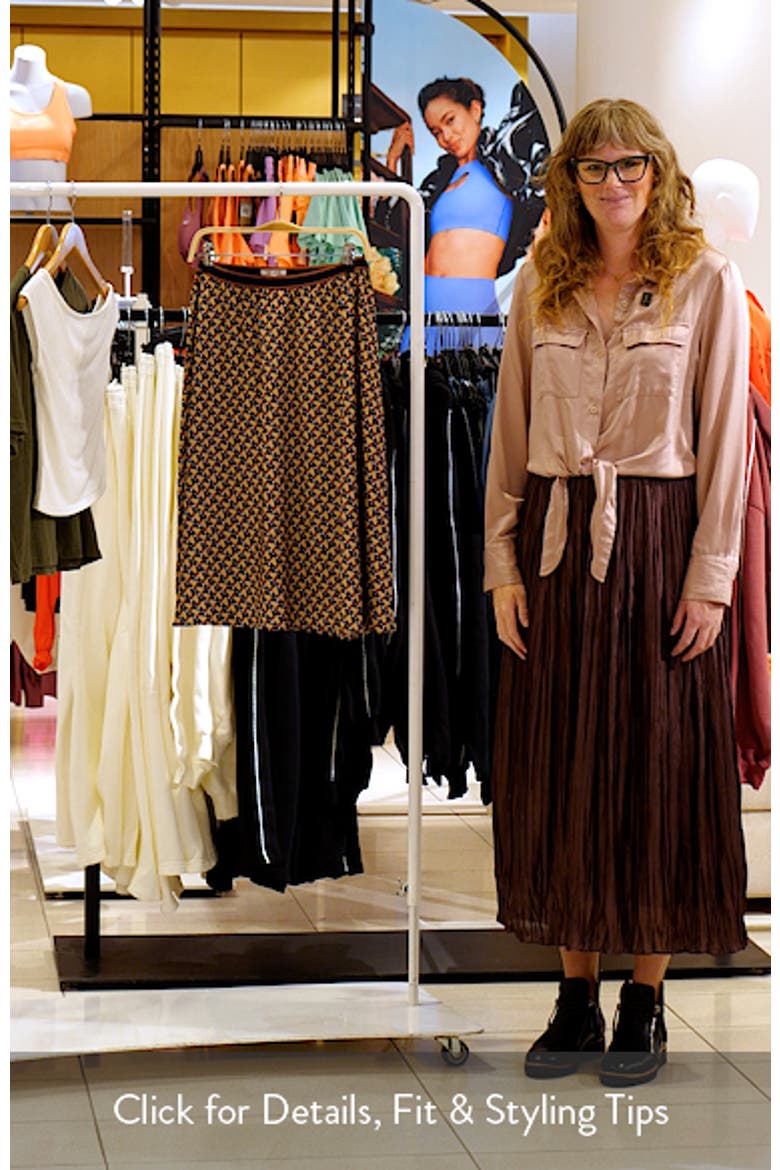 Transit Tiles Midi Skirt video
