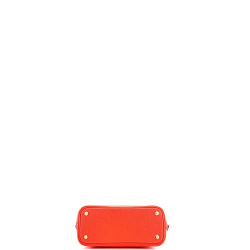 Pre-owned Hermes Hermes Bolide 1923 Bag Chevre Mysore Mini In Orange