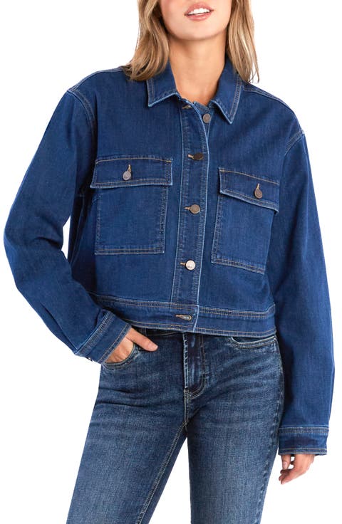 Anaise Crop Denim Jacket