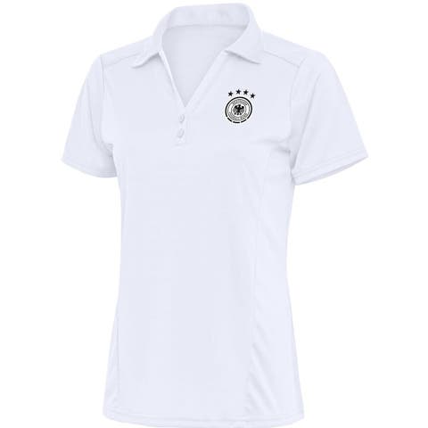 Women's White Germany National Team Statement Polo