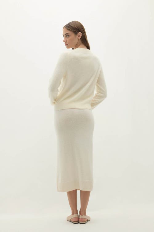 Naked Cashmere Paloma Brushed Cashmere Cardigan In Sand