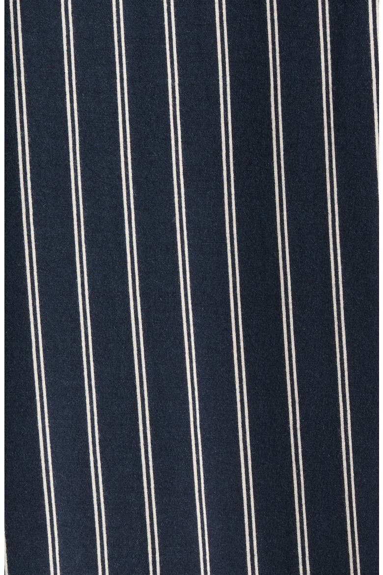 Stripe Pocket Short Pajamas, Alternate, color, BLUE/ CREAM STRIPE