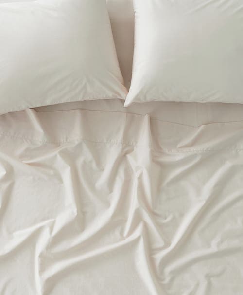 Pact Organic Room Service Sateen Pillowcase 2-pack In Neutral