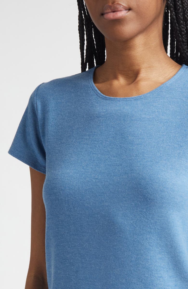 LESET Lauren Margo Top, Alternate, color, Bleuet Melange