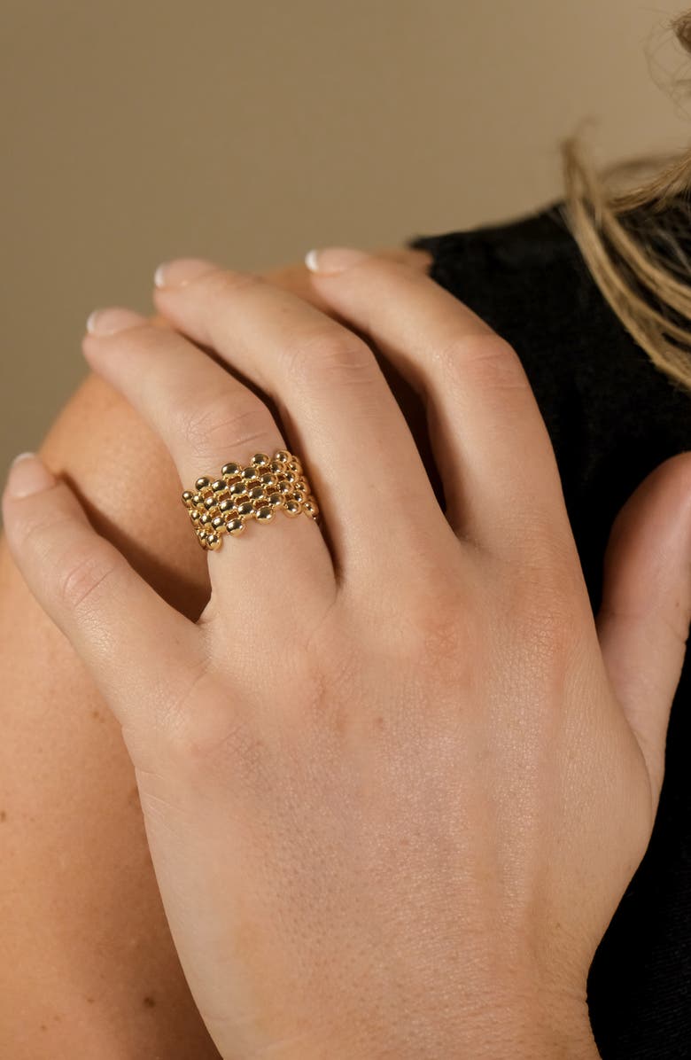 Sterling Forever Melanie Bubble Ring, Alternate, color,