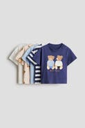 H&M 5-pack Cotton T-shirts