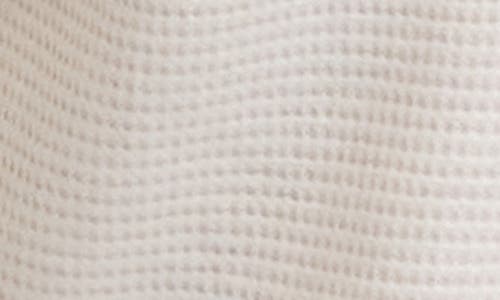 Barefoot Dreams Waffle Knit Thermal Joggers In White
