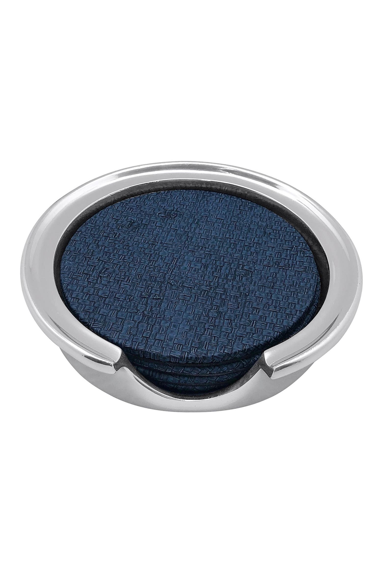 Postcode Coasters Mariposa Faux Grasscloth Signature Coaster Set | Nordstrom