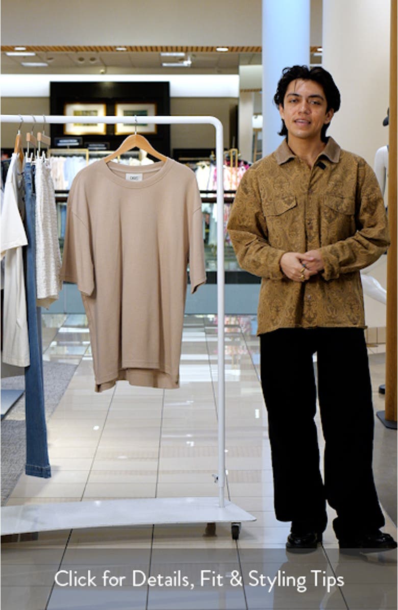 Frontier Relaxed Fit Horse Embroidered Graphic T-Shirt, sales video thumbnail