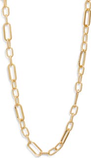 Nordstrom Demi Fine Long Paper Clip Necklace