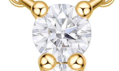 Memoire Mémoire Identity Diamond Pendant Necklace In Gold