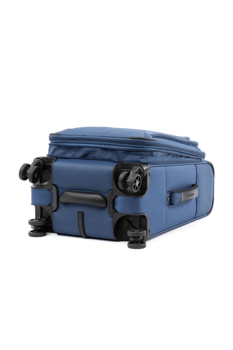 Tourlite Softside Expandable 21" Carry On Spinner Luggage, Alternate, color, Blue