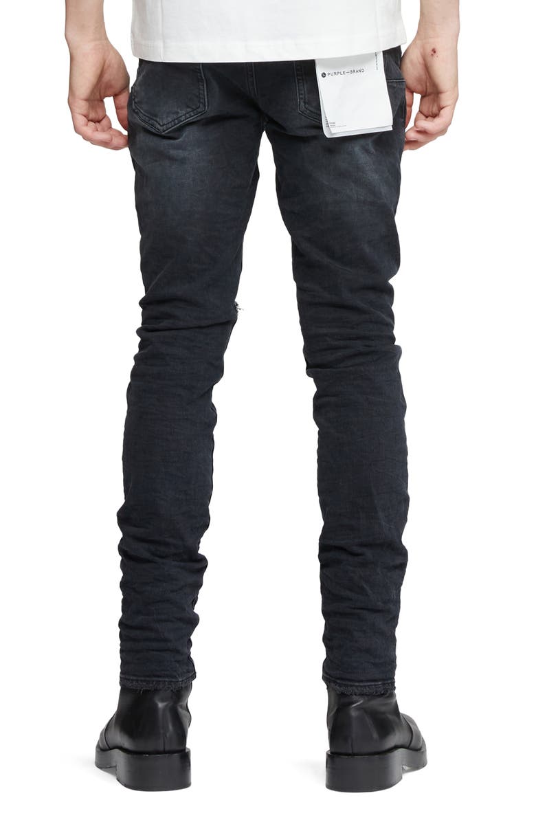 PURPLE BRAND x Blue Sky Inn Rip & Repair Skinny Jeans, Alternate, color,