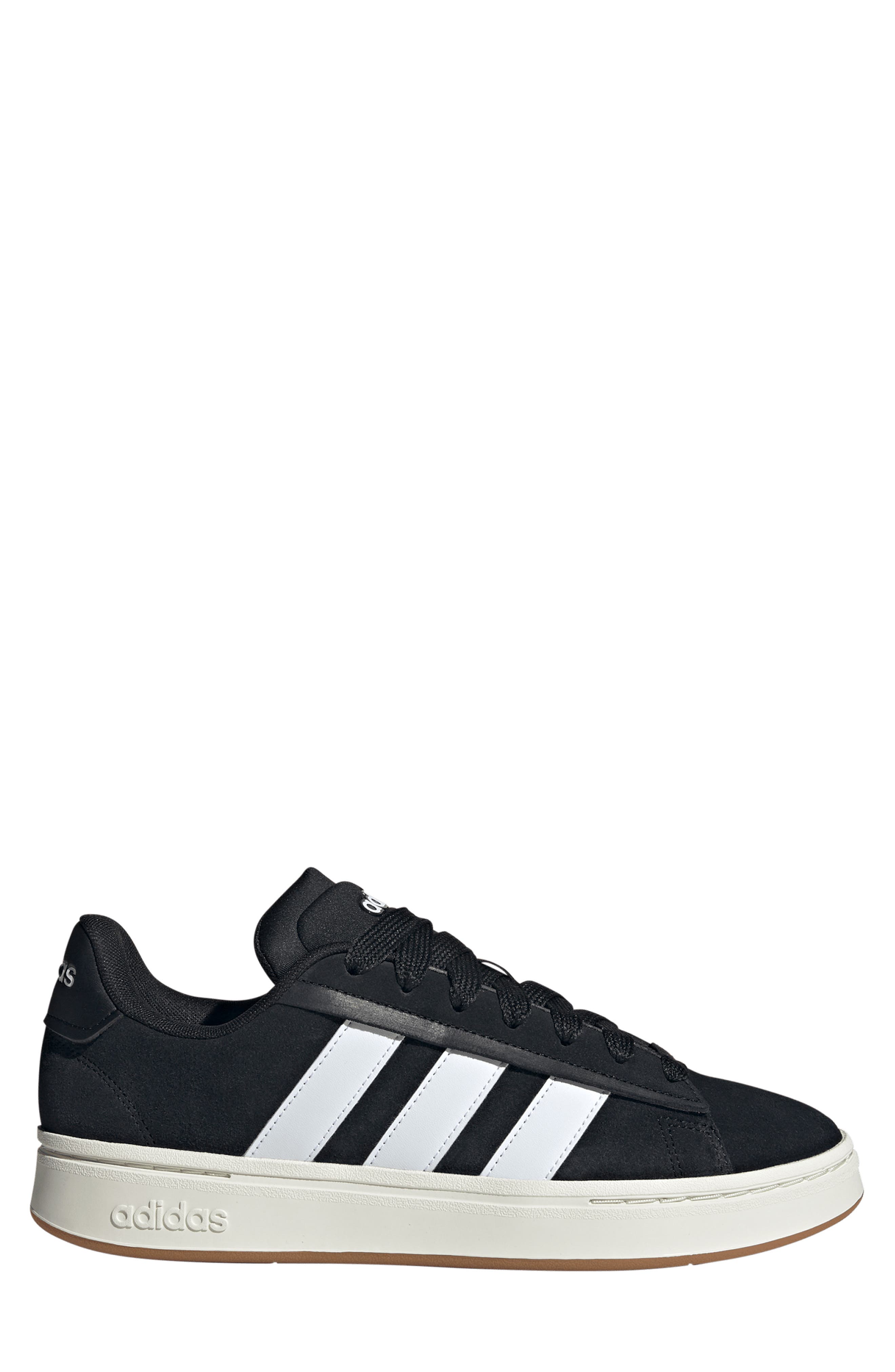 adidas Grand Court Alpha Sneaker, Alternate, color, Black/ White/ Gum