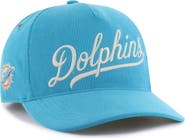 '47 Men's '47 Aqua Miami Dolphins Golden Age Corduroy Hitch Adjustable Hat