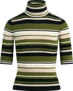Favorite Daughter The Amelia Merino Wool Turtleneck Top