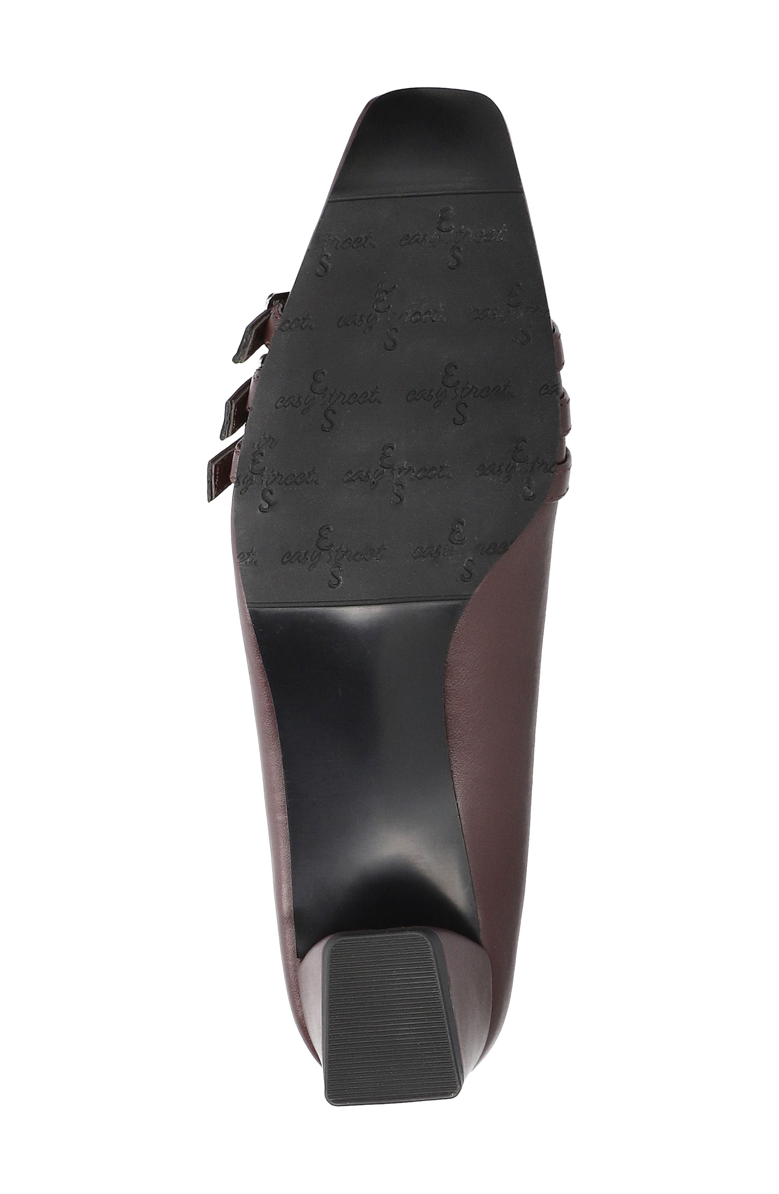EASY STREET Enya Pump, Alternate, color, Burgundy