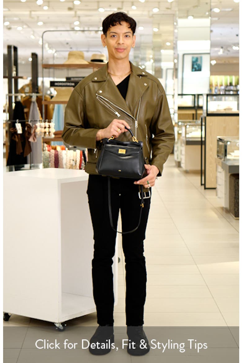 Lucia Faux Leather Top Handle Bag video
